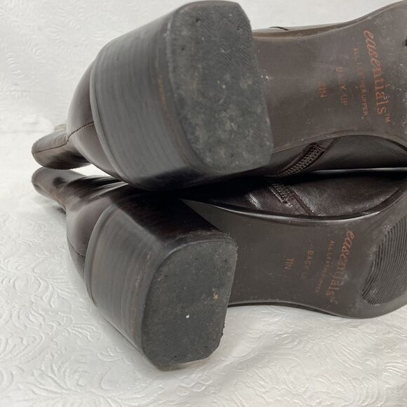 Easentials Etienne Aigner 11N Brown Ankle Boots - Picture 10 of 13